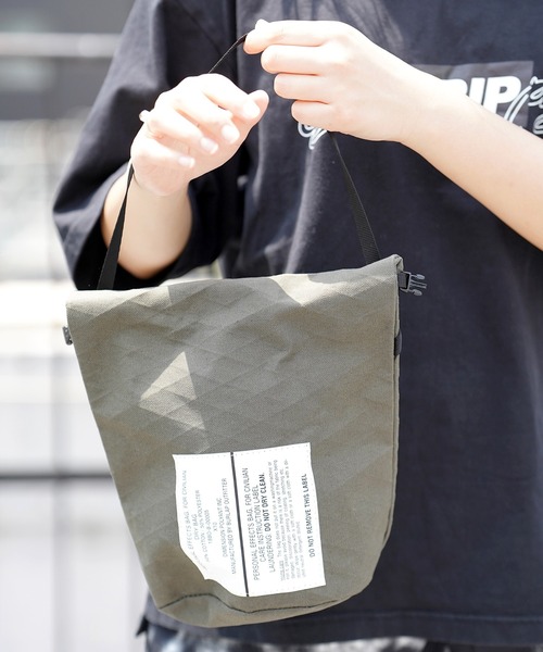 BURLAP OUTFITTER(バーラップアウトフィッター)の「BURLAP OUTFITTER バーラップアウトフィッター PERSONAL EFFECT BAG(ショルダーバッグ・メンズ・ブラック/ナチュラル/オリーブ/ブラウン・FREE)」の5枚目の写真