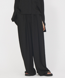 Rouge vif | 【セットアップ対応】タックワイドパンツ(その他パンツ)