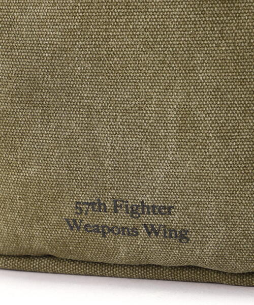 AVIREX（アヴィレックス）の「STENCIL SHOULDER BAG / ステンシル ショルダー バッグ / AVIREX / アヴィレックス（ショルダーバッグ・メンズ・オリーブ系・F）」の18枚目の写真