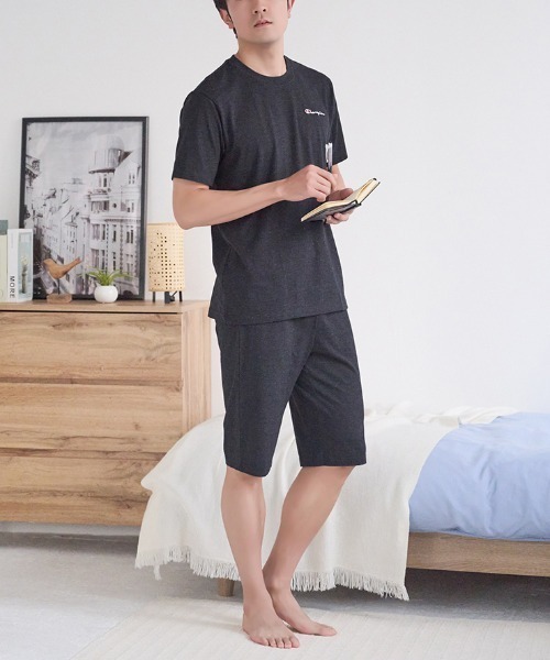 Champion/チャンピオン セットアップ ルームウェア 半袖半パンツ 綿混
