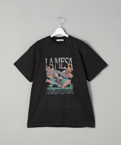 FREAK'S STORE（フリークスストア）の「animal LAMESA TEE/アニマルラメサTシャツ（Tシャツ/カットソー・レディース・オフホワイト/ブラック・ﾌﾘ-）」の8枚目の写真