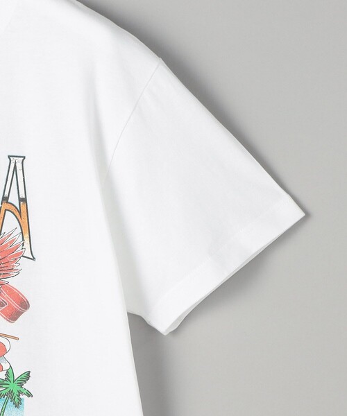 FREAK'S STORE（フリークスストア）の「animal LAMESA TEE/アニマルラメサTシャツ（Tシャツ/カットソー・レディース・オフホワイト/ブラック・ﾌﾘ-）」の6枚目の写真