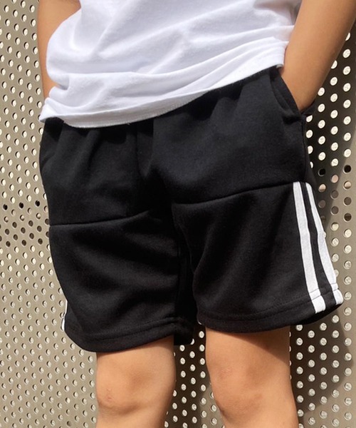セール】2本ラインスウェットショートパンツ（スウェットパンツ