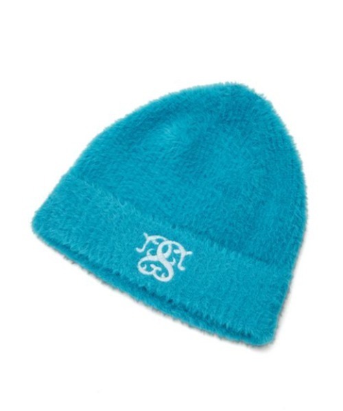 SNIDEL(スナイデル)の「ファーニットキャップ(ハット・レディース・ブルー/ピンク/アイボリー/モカ・FREE)」の4枚目の写真