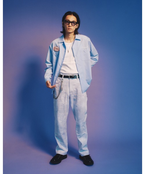 FTW(エフティダブリュー)の「WORK SHIRT(シャツ/ブラウス・メンズ・グレー/ライトブルー/ネイビー・MEDIUM/LARGE)」の4枚目の写真