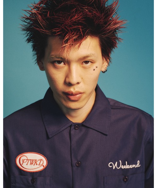 FTW(エフティダブリュー)の「WORK SHIRT(シャツ/ブラウス・メンズ・グレー/ライトブルー/ネイビー・MEDIUM/LARGE)」の6枚目の写真