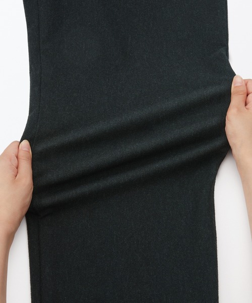 無印良品(ムジルシリョウヒン)の「ストレッチ起毛タックパンツ(その他パンツ・レディース・ライトベージュ/ダークグレー/グレー/ダークブラウン・M/XS/XL/S/L/XXL)」の18枚目の写真