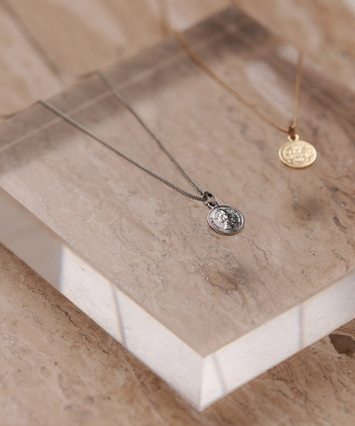 Pierrot(ピエロ)の「【silver925】メダルトップネックレス(ネックレス・レディース・シルバー/ゴールド・FREE)」の3枚目の写真