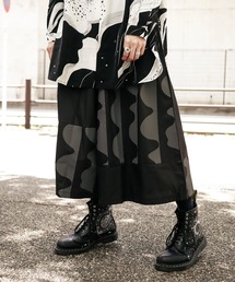 rovtski | 波ペイントワイドパンツ(その他パンツ)