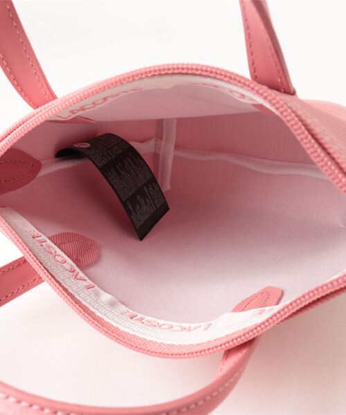LACOSTE(ラコステ)の「《LACOSTE》XS SHOPPING CROSS BAG / L.12.12 CONCEPT(トートバッグ・レディース・ブラック/レッド/ネイビー/ピンク/ブラウン系その他・フリー)」の12枚目の写真