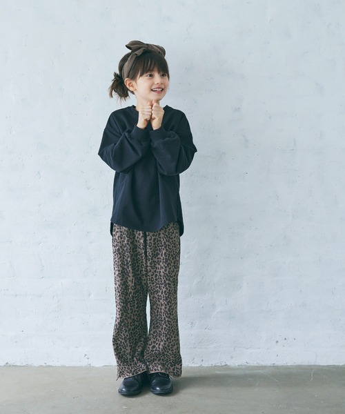 セール】キッズ 親子お揃いベロアプリーツフレアパンツ（その他パンツ