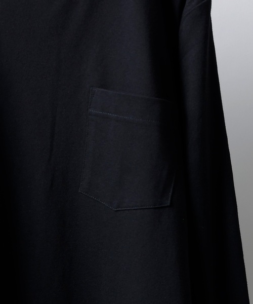 NUMBER (N)INE(ナンバーナイン)の「Number⑨ HEM PRINTED L/S POCKET T-SHIRT(Tシャツ/カットソー・メンズ・ブラック/ホワイト・2/3/4)」の11枚目の写真