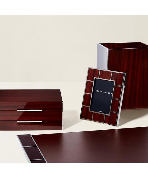 Ralph Lauren Home　写真立て Ralph Lauren Home Luxe フォトフレーム 5cm x 7cm | シルバー