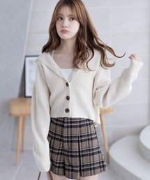 clear | ビックカラーショート丈カーディガントップス≪2023AW新作≫(カーディガン/ボレロ)