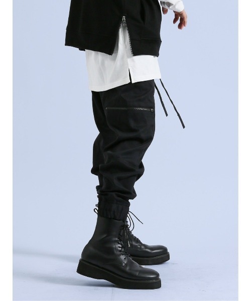 semantic design（セマンティックデザイン）の「セマンティックデザイン SHELLAC×SD カーゴパンツ（カーゴパンツ・メンズ・ブラック・LARGE/MEDIUM）」の14枚目の写真