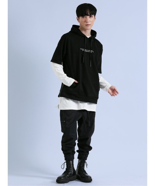 semantic design（セマンティックデザイン）の「セマンティックデザイン SHELLAC×SD カーゴパンツ（カーゴパンツ・メンズ・ブラック・LARGE/MEDIUM）」の15枚目の写真