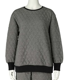 キッドブルー -キルト千鳥JQ -長袖トップス -KRVN660 -kidblue