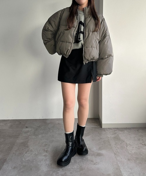 セール】ダウンライク2WAYスタンドブルゾン【ZOZOTOWN限定アイテム