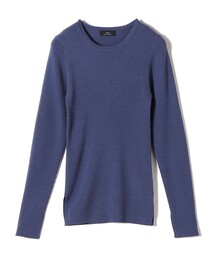 SHIPS | Primary NavyLabel:〈手洗い可能〉リブ クルーネック プルオーバー(ニット/セーター)