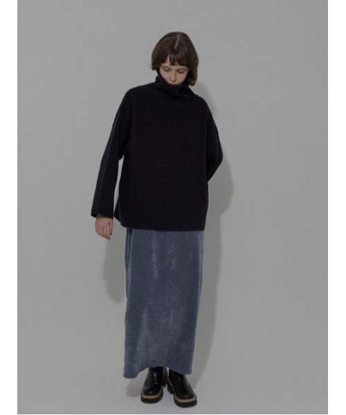 AMAIL(アマイル)の「Volume up knit(ニット/セーター・レディース・アイボリー/ブラック/ブルー・FREE)」の12枚目の写真