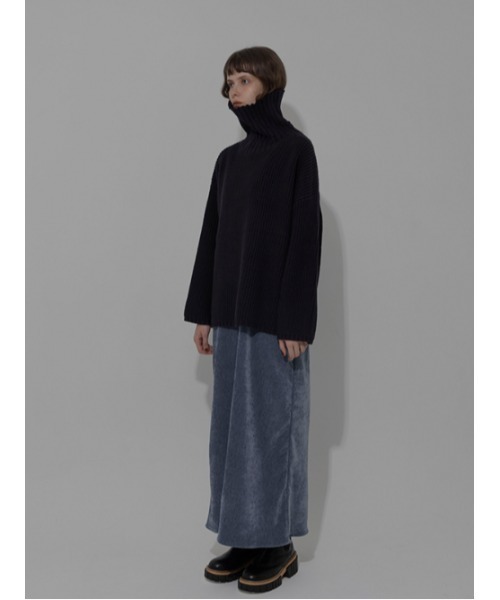 AMAIL(アマイル)の「Volume up knit(ニット/セーター・レディース・アイボリー/ブラック/ブルー・FREE)」の13枚目の写真