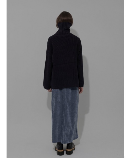 AMAIL(アマイル)の「Volume up knit(ニット/セーター・レディース・アイボリー/ブラック/ブルー・FREE)」の14枚目の写真