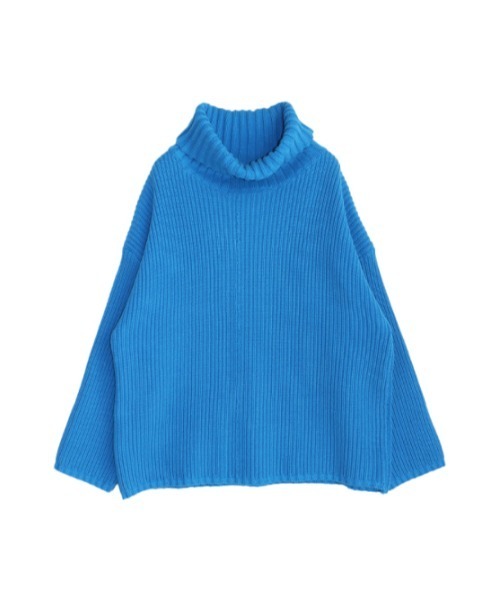 AMAIL(アマイル)の「Volume up knit(ニット/セーター・レディース・アイボリー/ブラック/ブルー・FREE)」の18枚目の写真