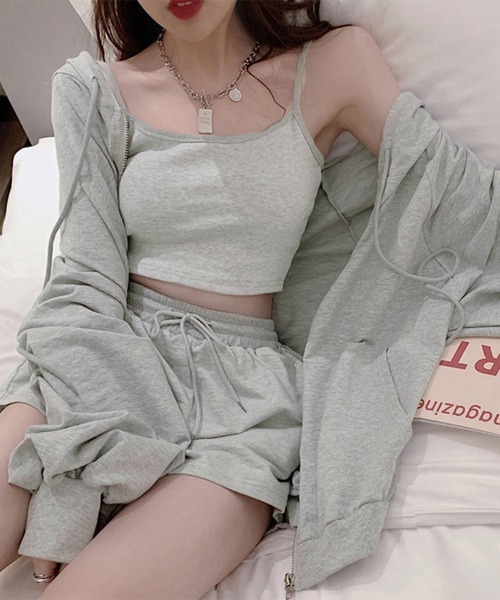 Miniministore(ミニミニストア)の「3点セット ルームウェア レディース韓国(ルームウェア/パジャマ・レディース・ミント/グレー/ブラック/ホワイト・フリー)」の20枚目の写真