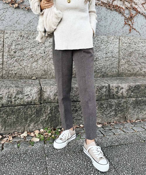 センタープレスアンクルパンツ（その他パンツ）｜esutoreja（エストレジャ）