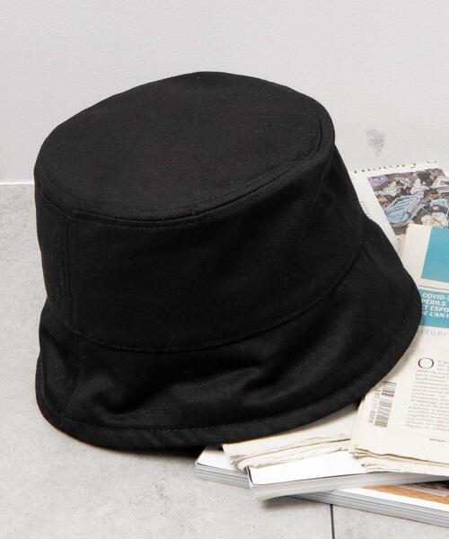 WEGO（ウィゴー）の「WEGO/ダウンブリムバケットハット（ハット・レディース・その他1/ホワイト/ライトインディゴブルー/アイボリー/ブラック/インディゴブルー・FREE）」の4枚目の写真