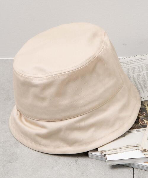 WEGO（ウィゴー）の「WEGO/ダウンブリムバケットハット（ハット・レディース・その他1/ホワイト/ライトインディゴブルー/アイボリー/ブラック/インディゴブルー・FREE）」の14枚目の写真