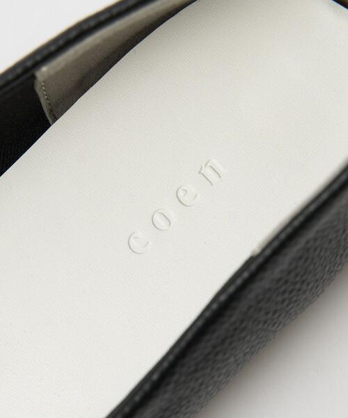 coen（コーエン）の「やみつきポインテッドシューズ（パンプス・レディース・ホワイト/ブラック・23cm/23.5cm/24cm/24.5cm）」の7枚目の写真