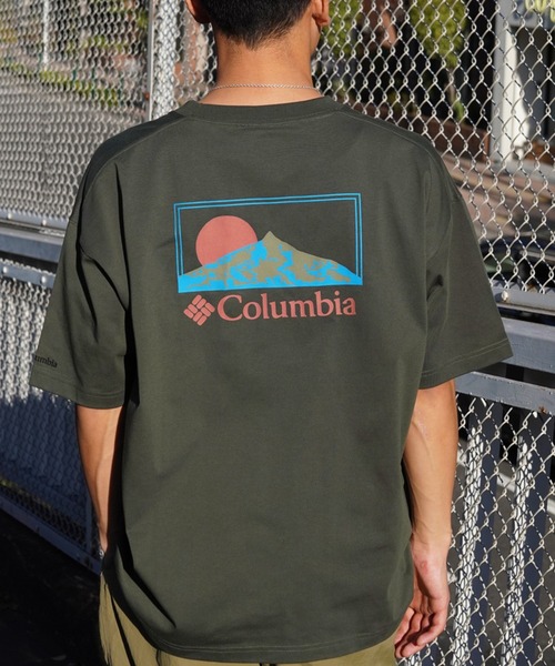 Columbia（コロンビア）の「【ムラサキスポーツ限定】columbia/コロンビア 半袖Tシャツ 水陸両用/ユーティリティー UVケア バックプリント PM0941（Tシャツ/カットソー・メンズ・ブラック系その他/ホワイト系その他/ブラック/ホワイト/グリーン/グレー/グリーン系その他/グレー系その他・M/XL/L）」の8枚目の写真