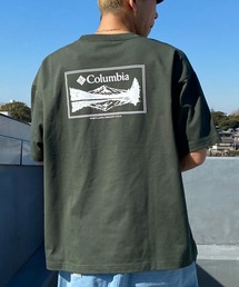 【ムラサキスポーツ限定】columbia/コロンビア 半袖Tシャツ 水陸両用/ユーティリティー UVケア バックプリント PM0941