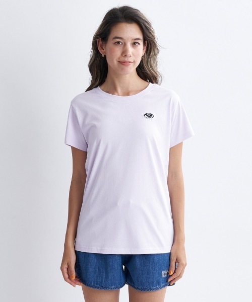 ROXY（ロキシー）の「POWER OF WOMEN/ロキシーシンプルブランドロゴプリントスタンダード半袖カットソー（Tシャツ/カットソー・レディース・ネイビー/パープル/ブラック/ホワイト・SMALL/LARGE/MEDIUM）」の11枚目の写真