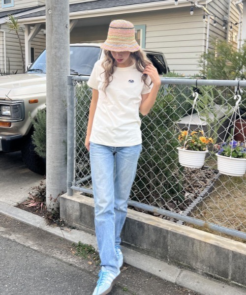 ROXY（ロキシー）の「POWER OF WOMEN/ロキシーシンプルブランドロゴプリントスタンダード半袖カットソー（Tシャツ/カットソー・レディース・ネイビー/パープル/ブラック/ホワイト・SMALL/LARGE/MEDIUM）」の18枚目の写真