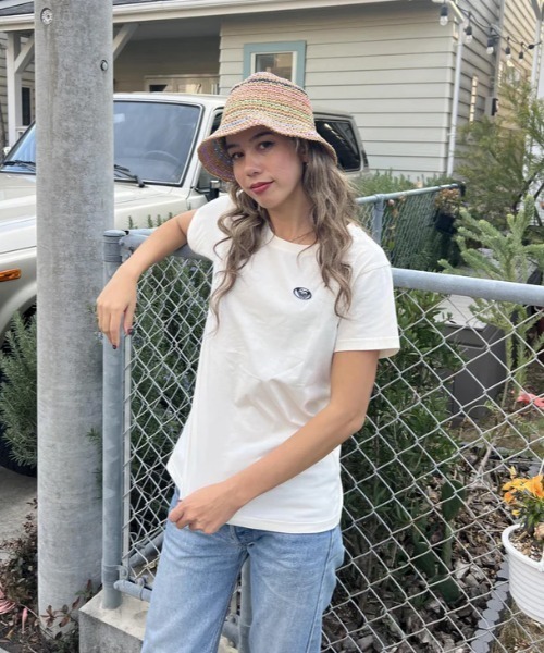 ROXY（ロキシー）の「POWER OF WOMEN/ロキシーシンプルブランドロゴプリントスタンダード半袖カットソー（Tシャツ/カットソー・レディース・ネイビー/パープル/ブラック/ホワイト・SMALL/LARGE/MEDIUM）」の20枚目の写真