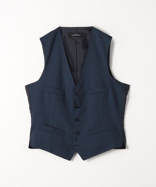 green label relaxing(グリーンレーベルリラクシング)の「REDA トロピカルムジ 5B スーツベスト(スーツベスト・メンズ・ロイヤルブルー/ダークブラウン/ブラック/ネイビー・50/48/42/52/46/44)」の13枚目の写真