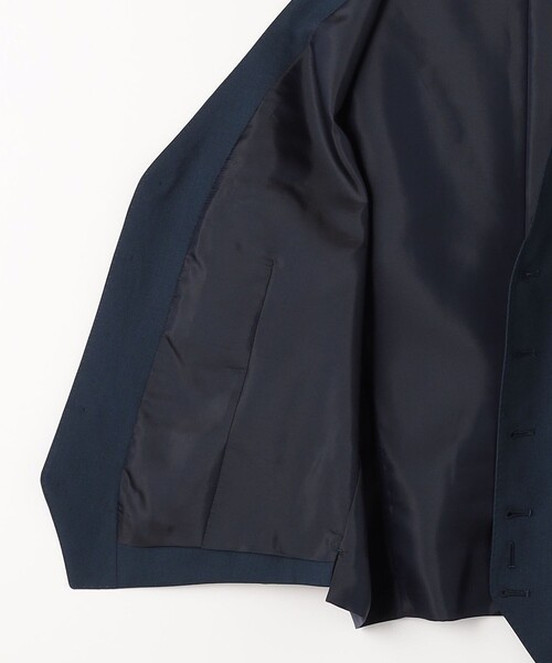 green label relaxing(グリーンレーベルリラクシング)の「REDA トロピカルムジ 5B スーツベスト(スーツベスト・メンズ・ロイヤルブルー/ダークブラウン/ブラック/ネイビー・50/48/42/52/46/44)」の21枚目の写真