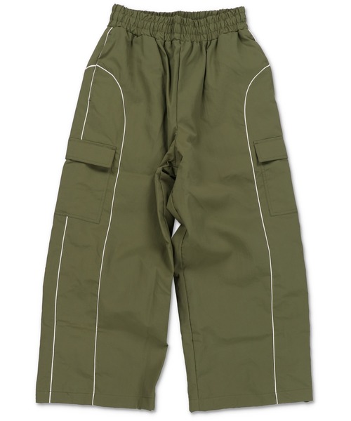 SPINNS(スピンズ)の「シルエット変更自在!パイピングナイロンカーゴパンツ(カーゴパンツ・メンズ・グレー/ブラック/オフホワイト/カーキ/ネイビー・M/L)」の22枚目の写真