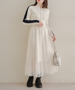 LACE SWITCHING DRESS（ワンピース）｜EIMY ISTOIRE（エイミー