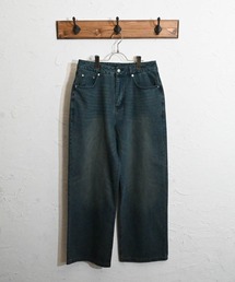 12oz デニム オーバーダイバギーパンツ