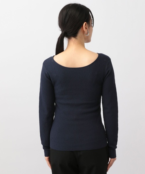 A part by（アパートバイ）の「バレリーナニットプルオーバー（ニット/セーター・レディース・グレー/アイボリー/ネイビー・FREE）」の16枚目の写真