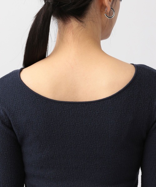 A part by（アパートバイ）の「バレリーナニットプルオーバー（ニット/セーター・レディース・グレー/アイボリー/ネイビー・FREE）」の20枚目の写真