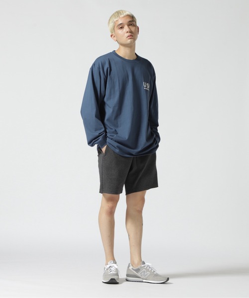 AVIREX（アヴィレックス）の「《DAILY/デイリー》リブ ショーツ / RIB SHORTS / AVIREX / アヴィレックス（その他パンツ・メンズ・ブラック/チャコールグレー/グレー・L/M/XL）」の15枚目の写真