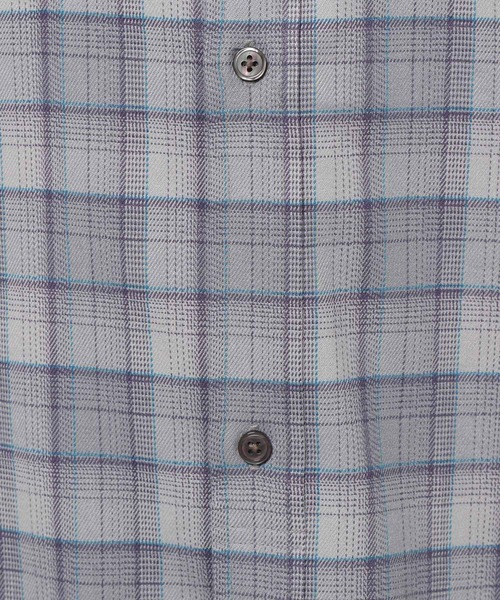 niko and...(ニコアンド)の「レトロチェックCPOシャツ(シャツ/ブラウス・メンズ・ベージュ/ライトグレー/ネイビー・MEDIUM/LARGE)」の14枚目の写真