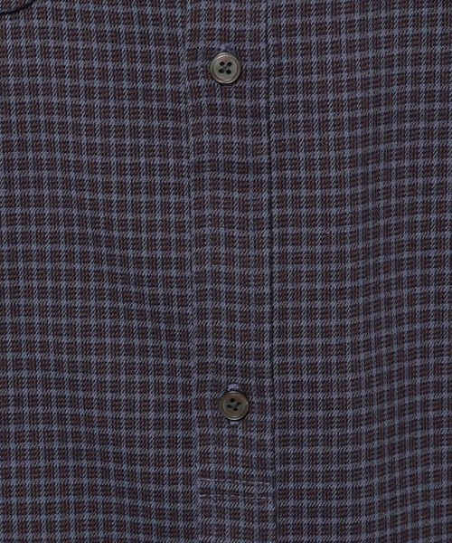 niko and...(ニコアンド)の「レトロチェックCPOシャツ(シャツ/ブラウス・メンズ・ベージュ/ライトグレー/ネイビー・MEDIUM/LARGE)」の16枚目の写真