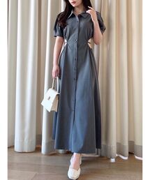 RESEXXY | ウエストオープンシャツワンピース(ワンピース)