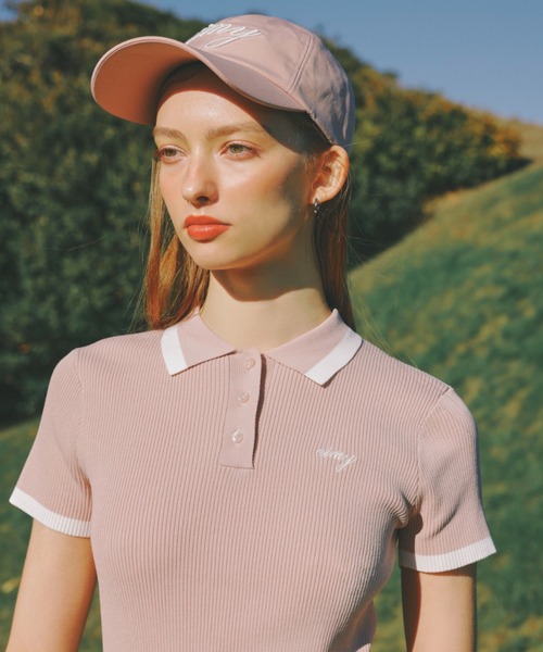 バイカラーニットポロ　エイミーゴルフ EIMY GOLF（エイミーゴルフ）の「バイカラーニットポロ（Tシャツ
