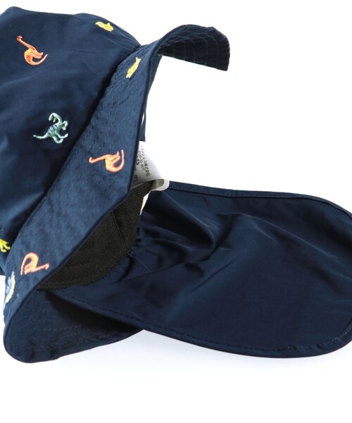 BRANSHES（ブランシェス）の「日よけ付き刺繍ハット（ハット・キッズ・ネイビー/ラベンダー・50cm/56cm/52cm/54cm）」の11枚目の写真